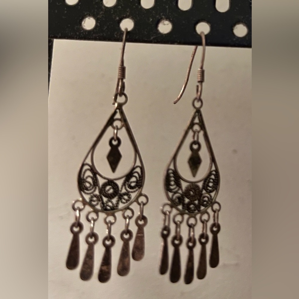 Chandelier earrings 925 Sterling